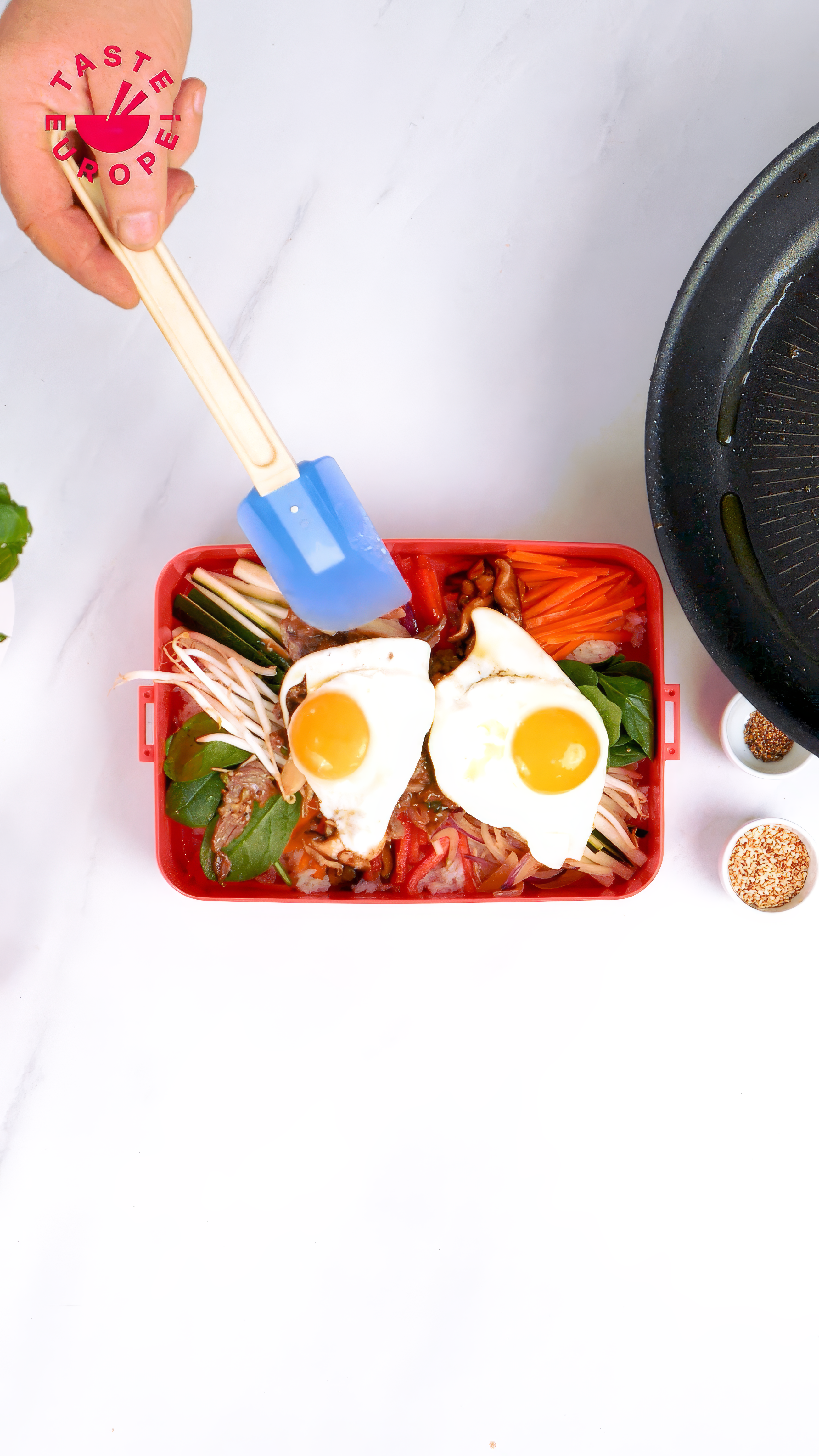 Bibimbap với thịt bò Bulgogi