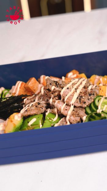 Poke Bowl with European Pork and Crispy Apple