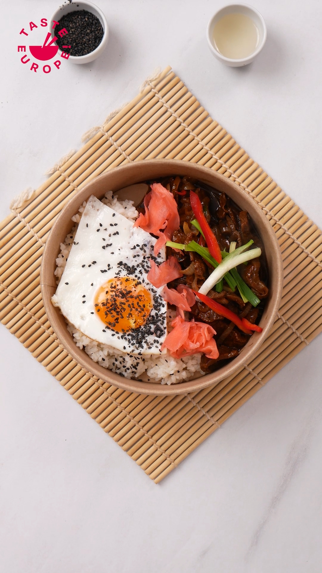 Gyudon với Thịt bò châu Âu